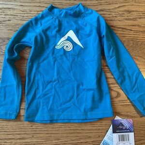 NWT Kanu Surf Toddler Boys Rash Guard, size 2T